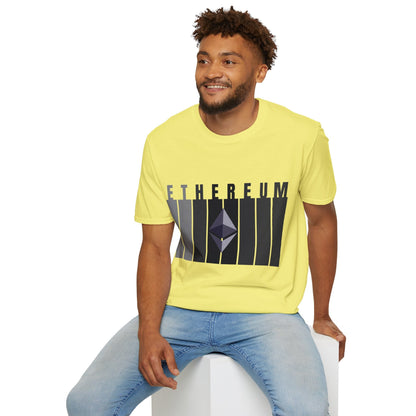 Ethereum (ETH) LTcolors Unisex T-Shirt by cypherpunkgear – cypherpunkgear.com | Cypherpunk Merch