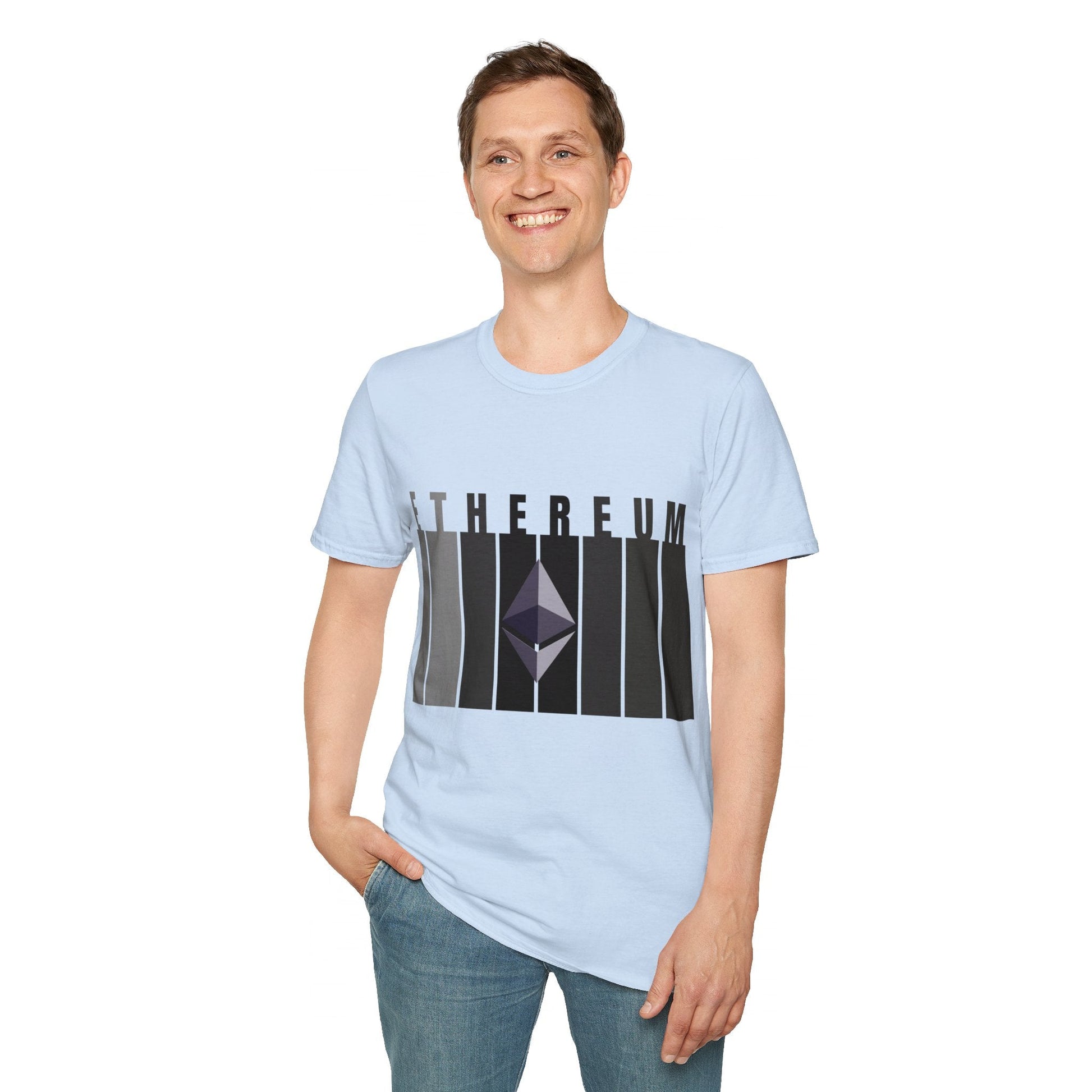 Ethereum (ETH) LTcolors Unisex T-Shirt by cypherpunkgear – cypherpunkgear.com | Cypherpunk Merch