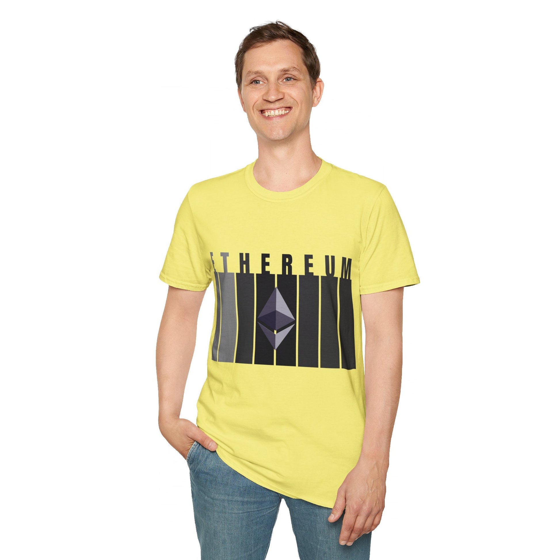 Ethereum (ETH) LTcolors Unisex T-Shirt by cypherpunkgear – cypherpunkgear.com | Cypherpunk Merch