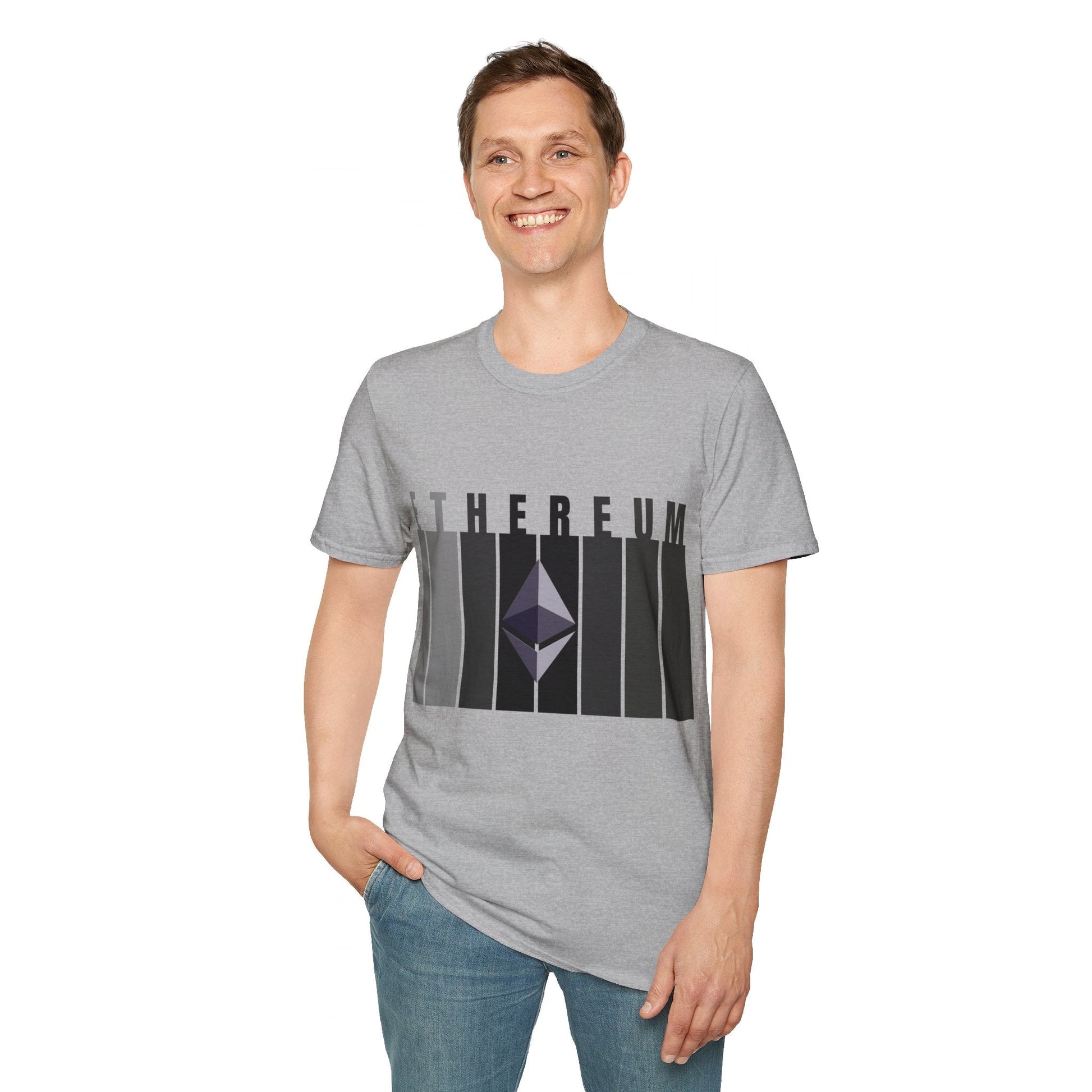 Ethereum (ETH) LTcolors Unisex T-Shirt by cypherpunkgear – cypherpunkgear.com | Cypherpunk Merch