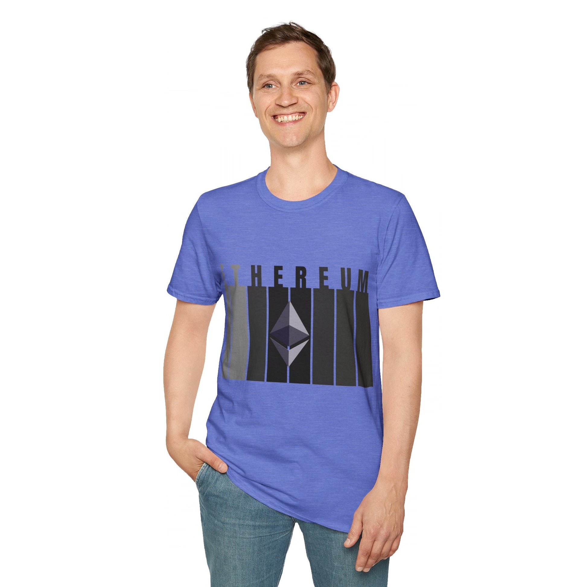 Ethereum (ETH) LTcolors Unisex T-Shirt by cypherpunkgear – cypherpunkgear.com | Cypherpunk Merch