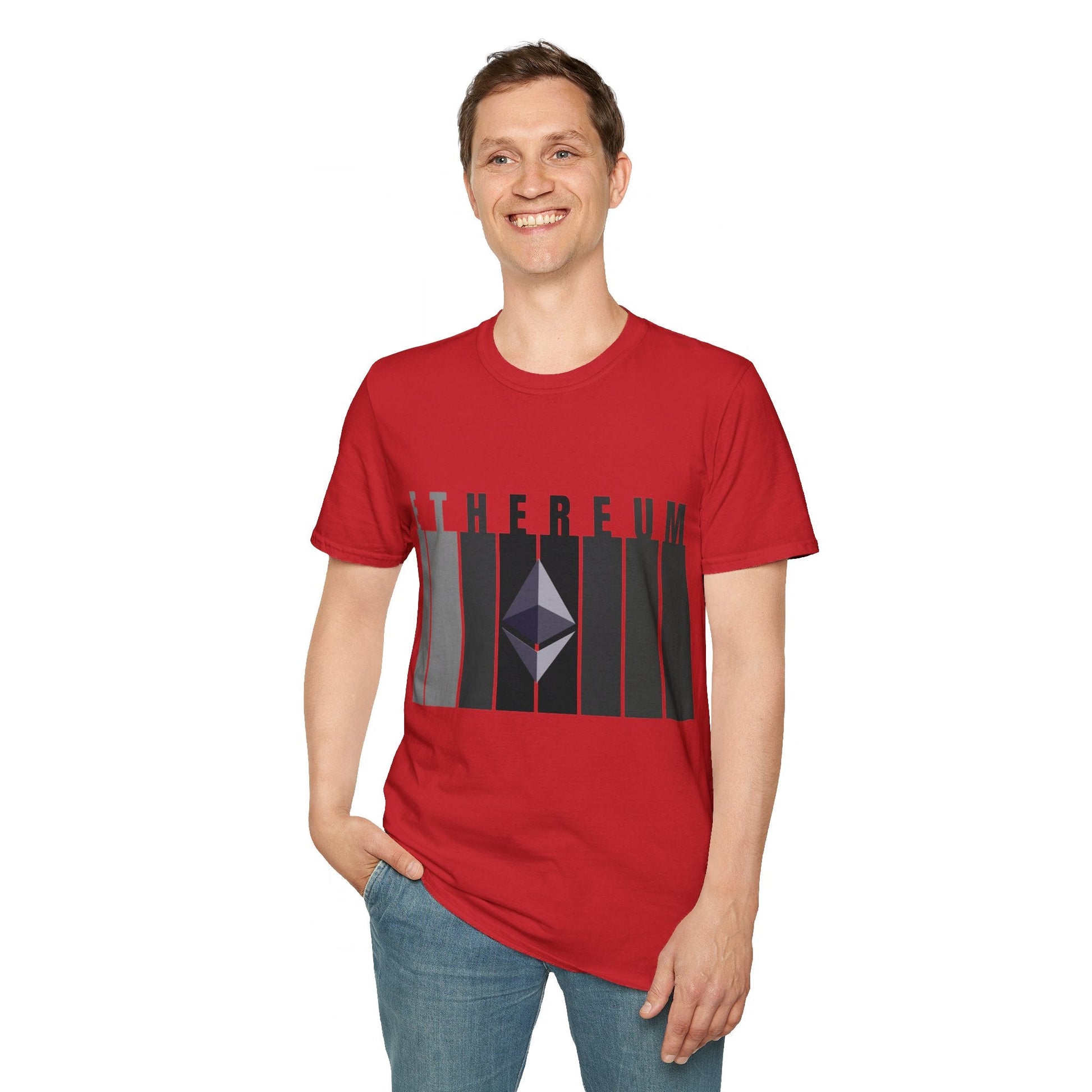 Ethereum (ETH) LTcolors Unisex T-Shirt by cypherpunkgear – cypherpunkgear.com | Cypherpunk Merch