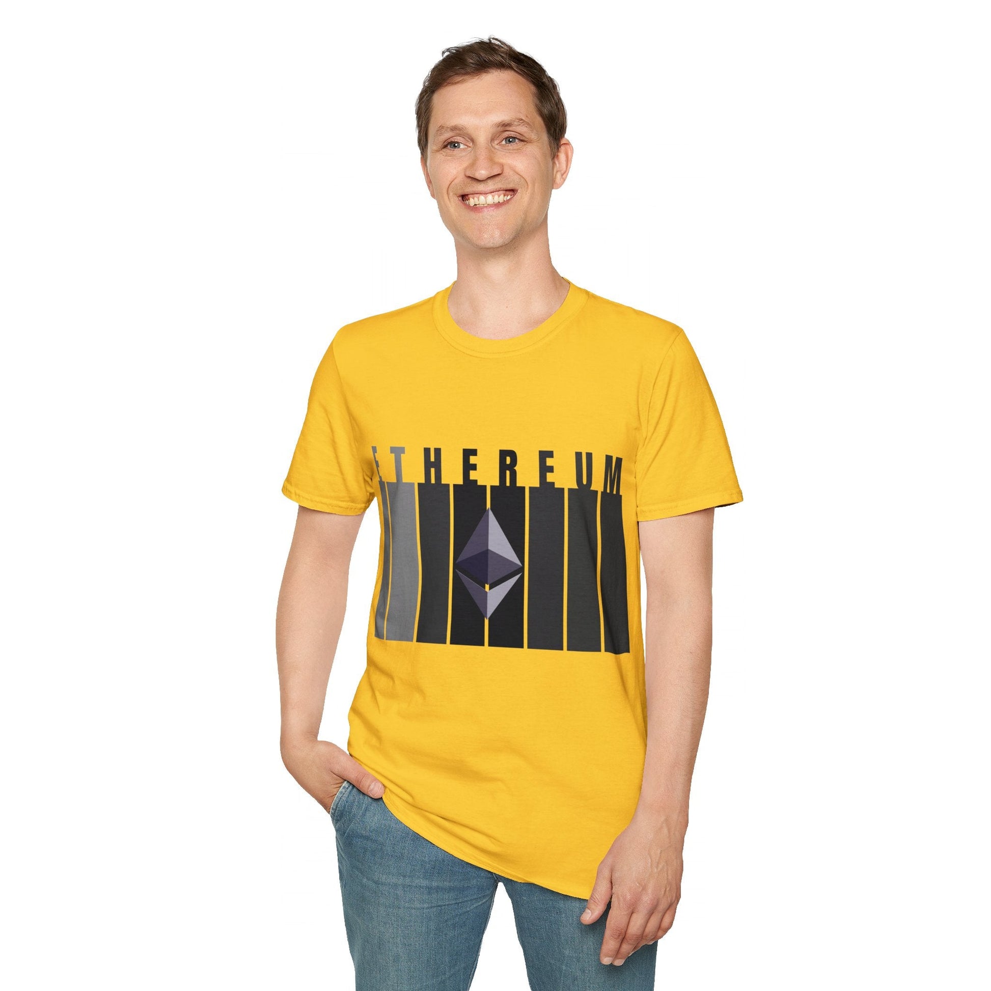 Ethereum (ETH) LTcolors Unisex T-Shirt by cypherpunkgear – cypherpunkgear.com | Cypherpunk Merch