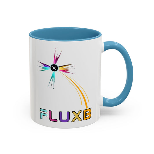 FluxBeam (FLUXB) Accent Mug by cypherpunkgear – cypherpunkgear.com | Cypherpunk Merch