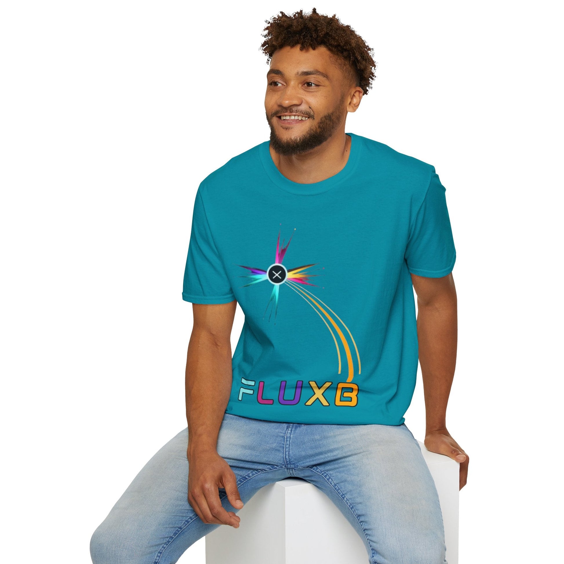FluxBeam (FLUXB) DKcolors Unisex T-Shirt by cypherpunkgear – cypherpunkgear.com | Cypherpunk Merch