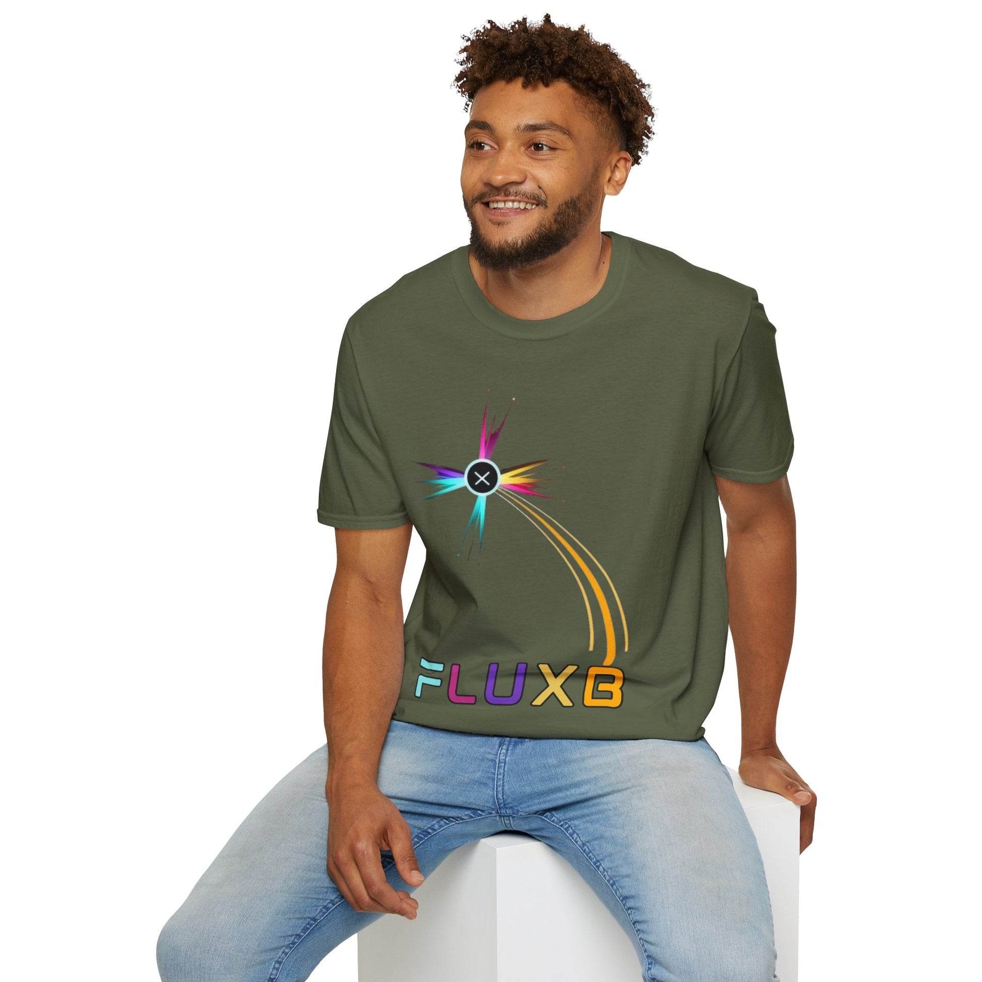 FluxBeam (FLUXB) DKcolors Unisex T-Shirt by cypherpunkgear – cypherpunkgear.com | Cypherpunk Merch