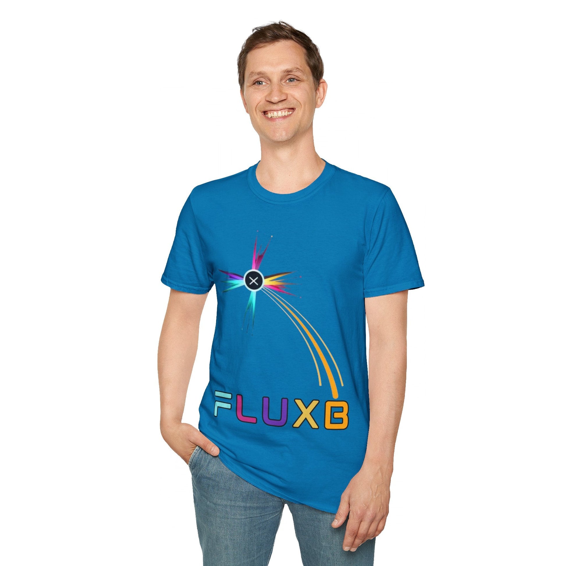 FluxBeam (FLUXB) DKcolors Unisex T-Shirt by cypherpunkgear – cypherpunkgear.com | Cypherpunk Merch