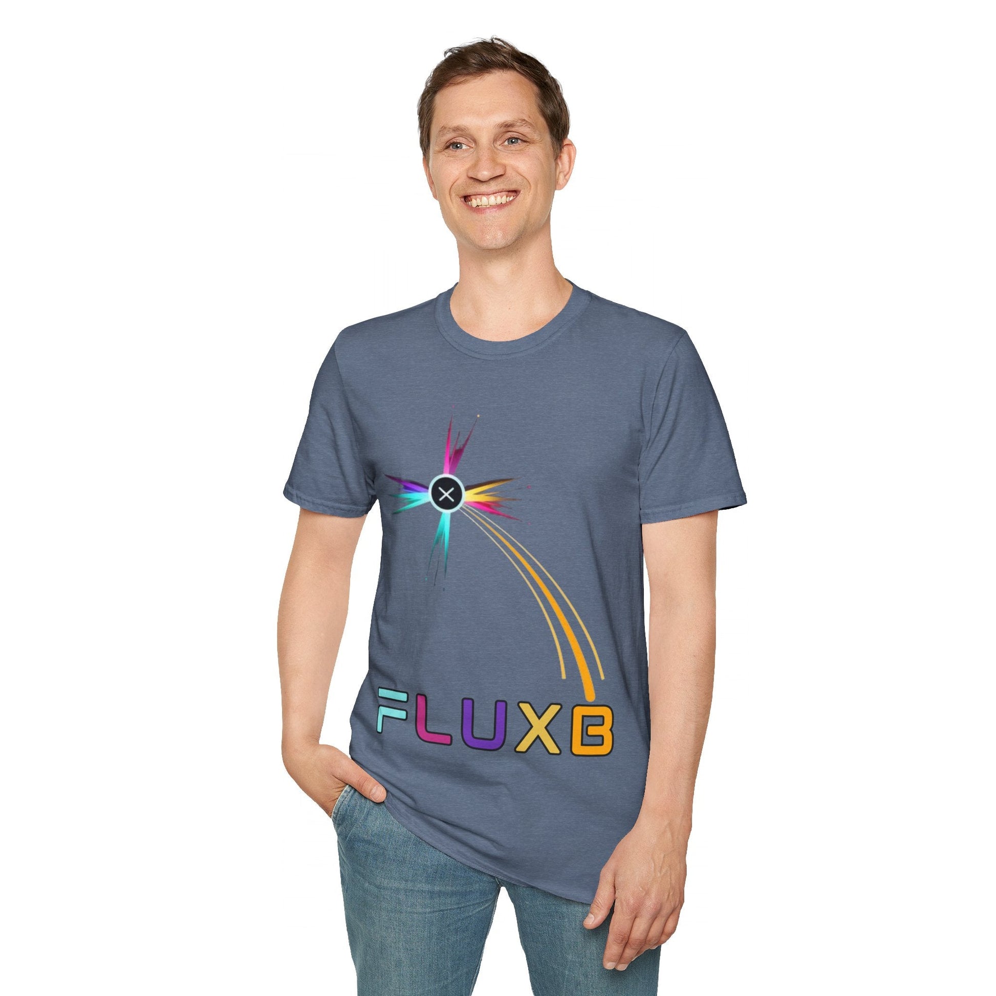 FluxBeam (FLUXB) DKcolors Unisex T-Shirt by cypherpunkgear – cypherpunkgear.com | Cypherpunk Merch
