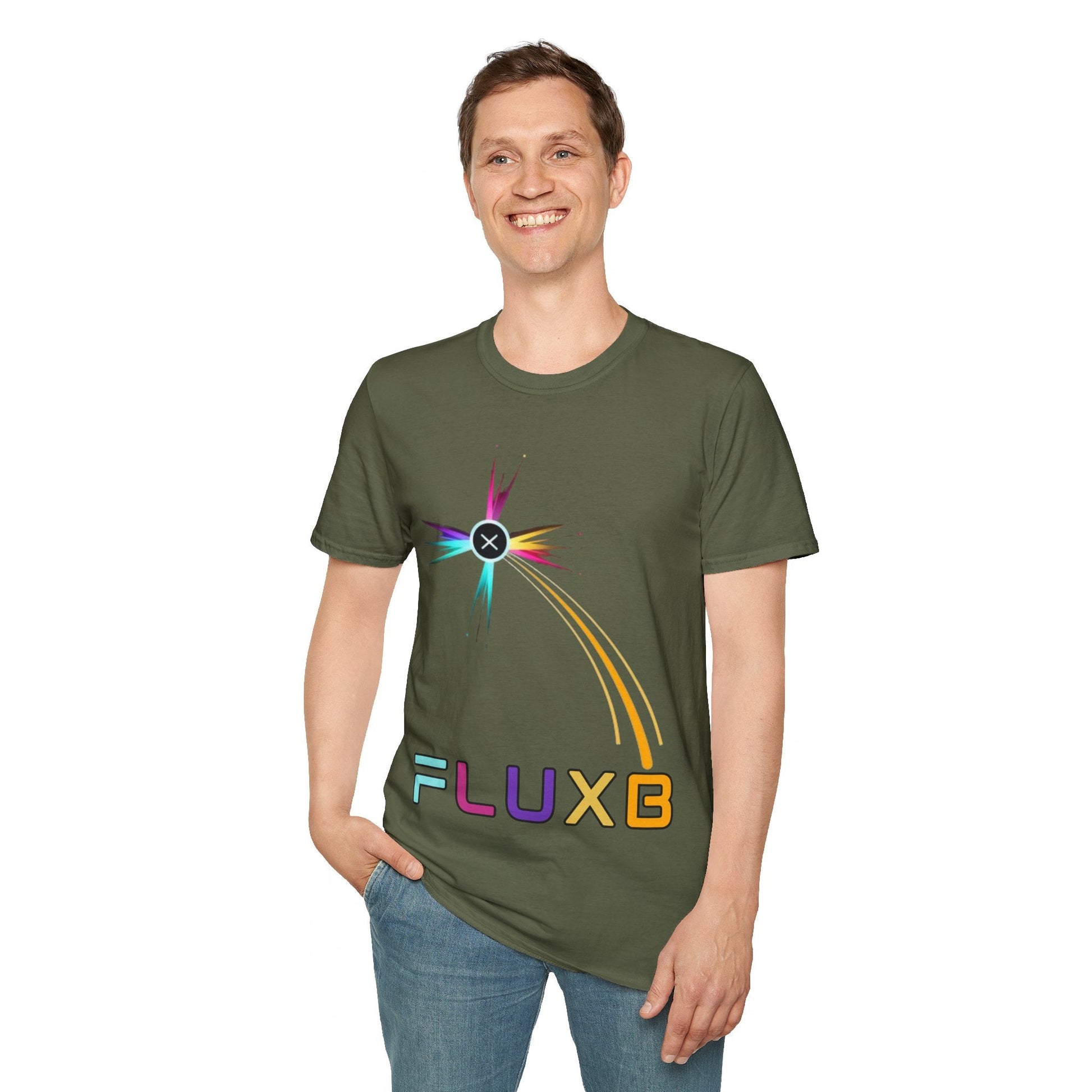 FluxBeam (FLUXB) DKcolors Unisex T-Shirt by cypherpunkgear – cypherpunkgear.com | Cypherpunk Merch