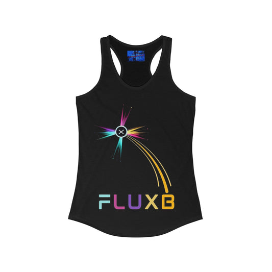FluxBeam (FLUXB) Women's Racerback Tank Top by cypherpunkgear – cypherpunkgear.com | Cypherpunk Merch