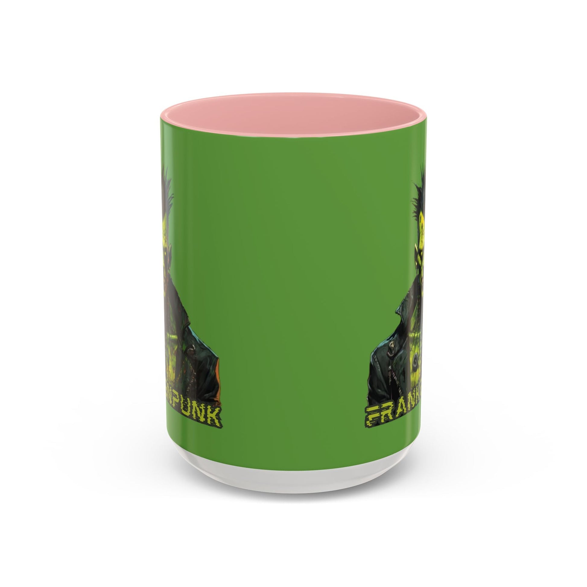Frankenpunk Accent Mug by cypherpunkgear – cypherpunkgear.com | Cypherpunk Merch