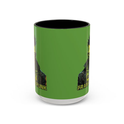Frankenpunk Accent Mug by cypherpunkgear – cypherpunkgear.com | Cypherpunk Merch