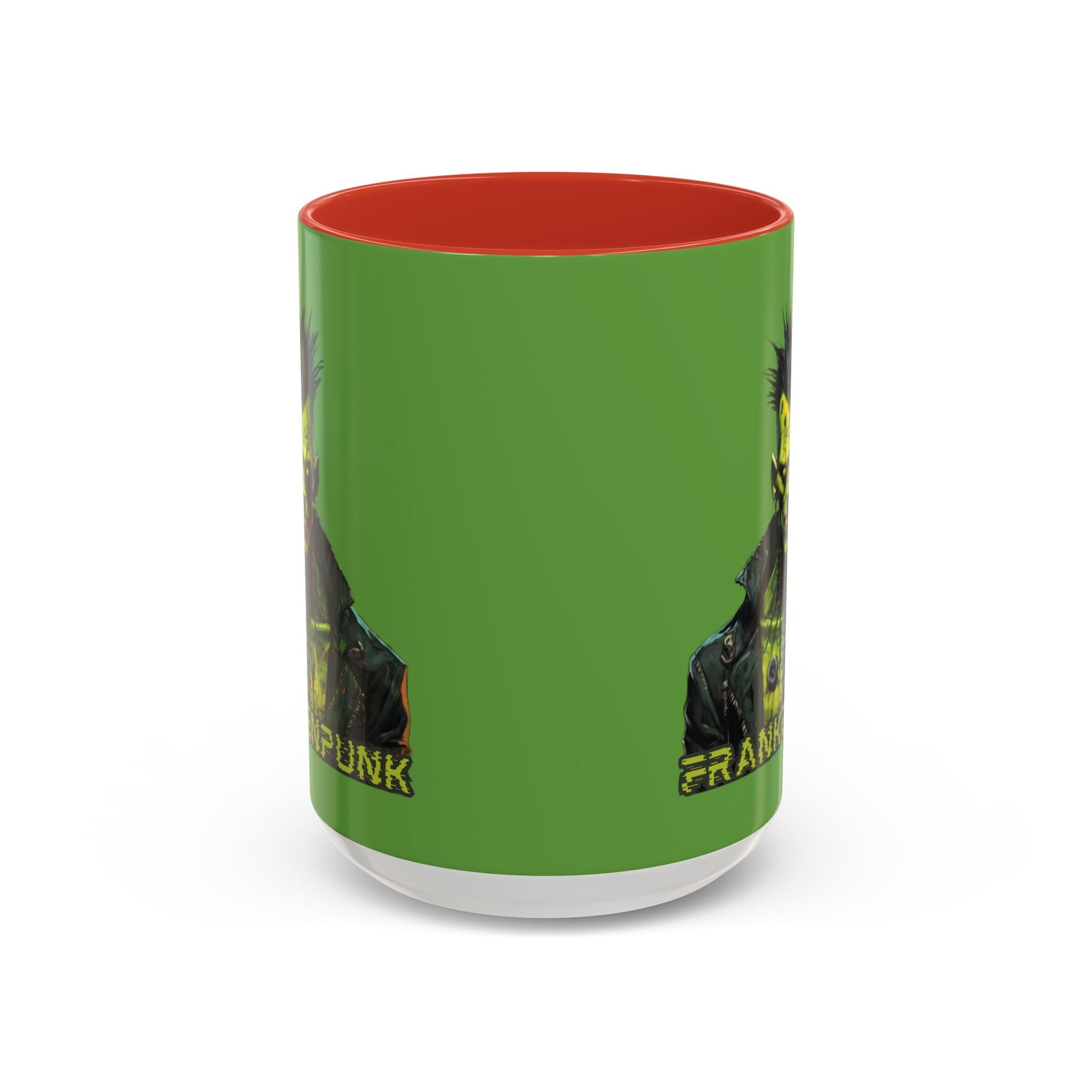 Frankenpunk Accent Mug by cypherpunkgear – cypherpunkgear.com | Cypherpunk Merch
