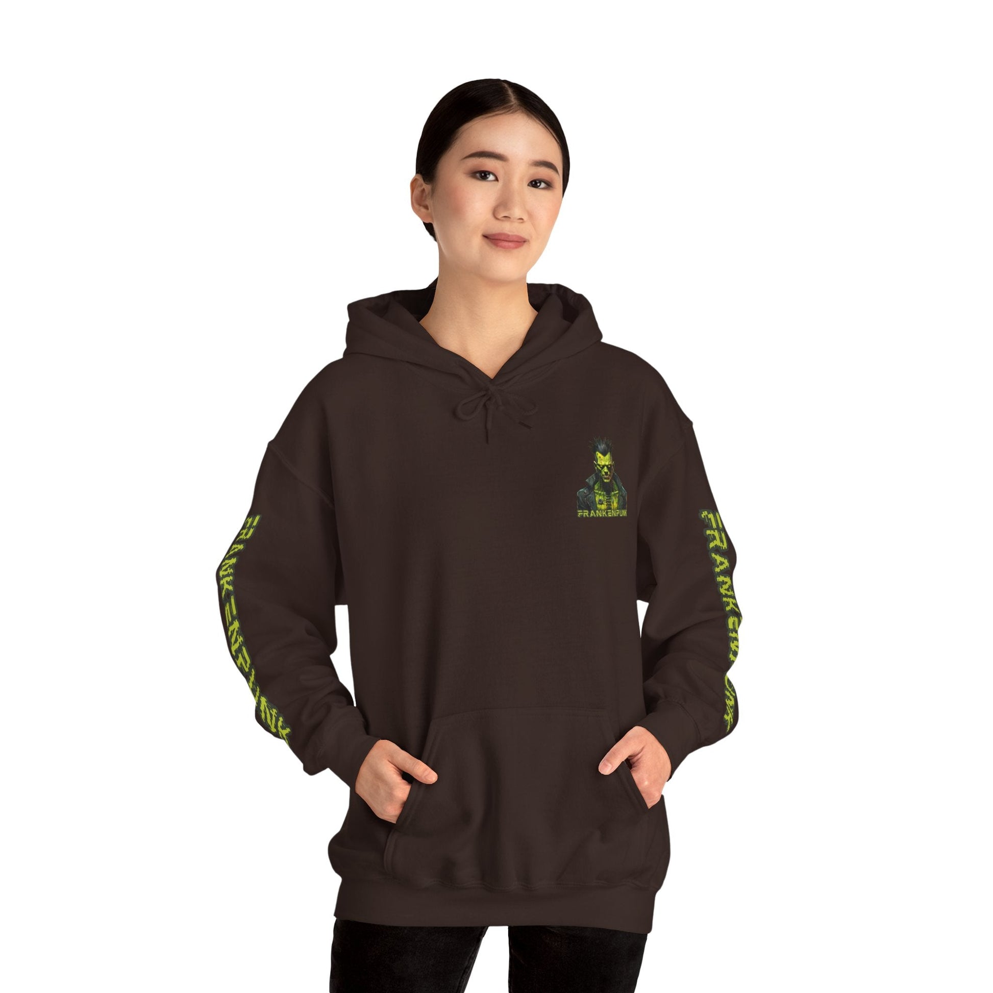 Frankenpunk Hoodie Unisex Hooded Sweatshirt by cypherpunkgear – cypherpunkgear.com | Cypherpunk Merch