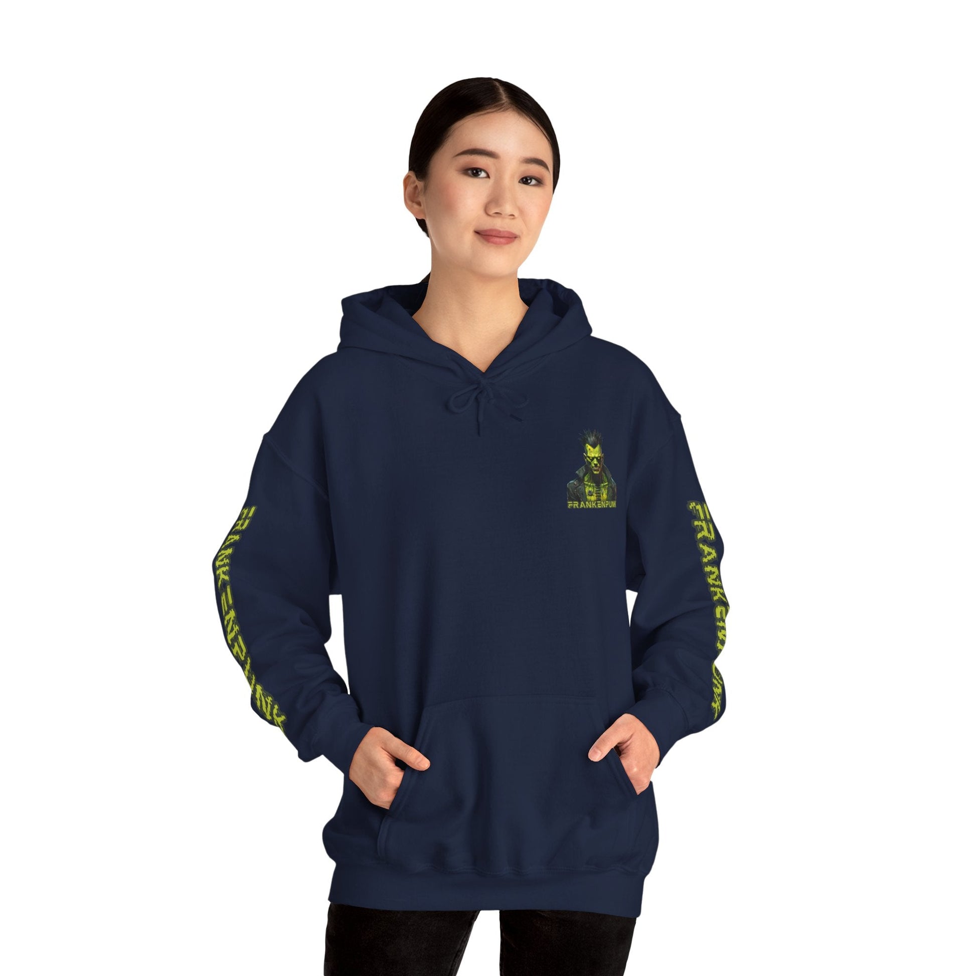Frankenpunk Hoodie Unisex Hooded Sweatshirt by cypherpunkgear – cypherpunkgear.com | Cypherpunk Merch