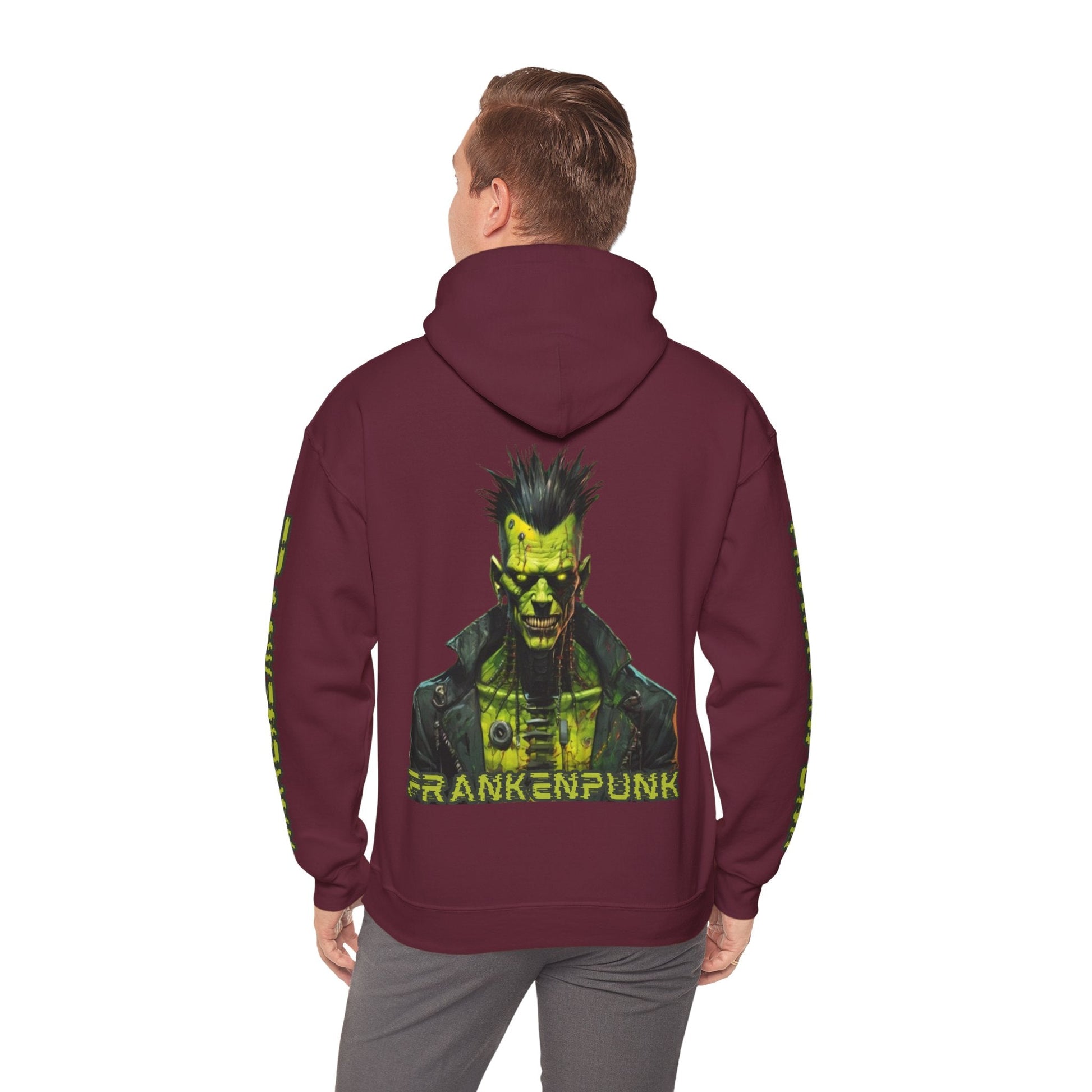 Frankenpunk Hoodie Unisex Hooded Sweatshirt by cypherpunkgear – cypherpunkgear.com | Cypherpunk Merch
