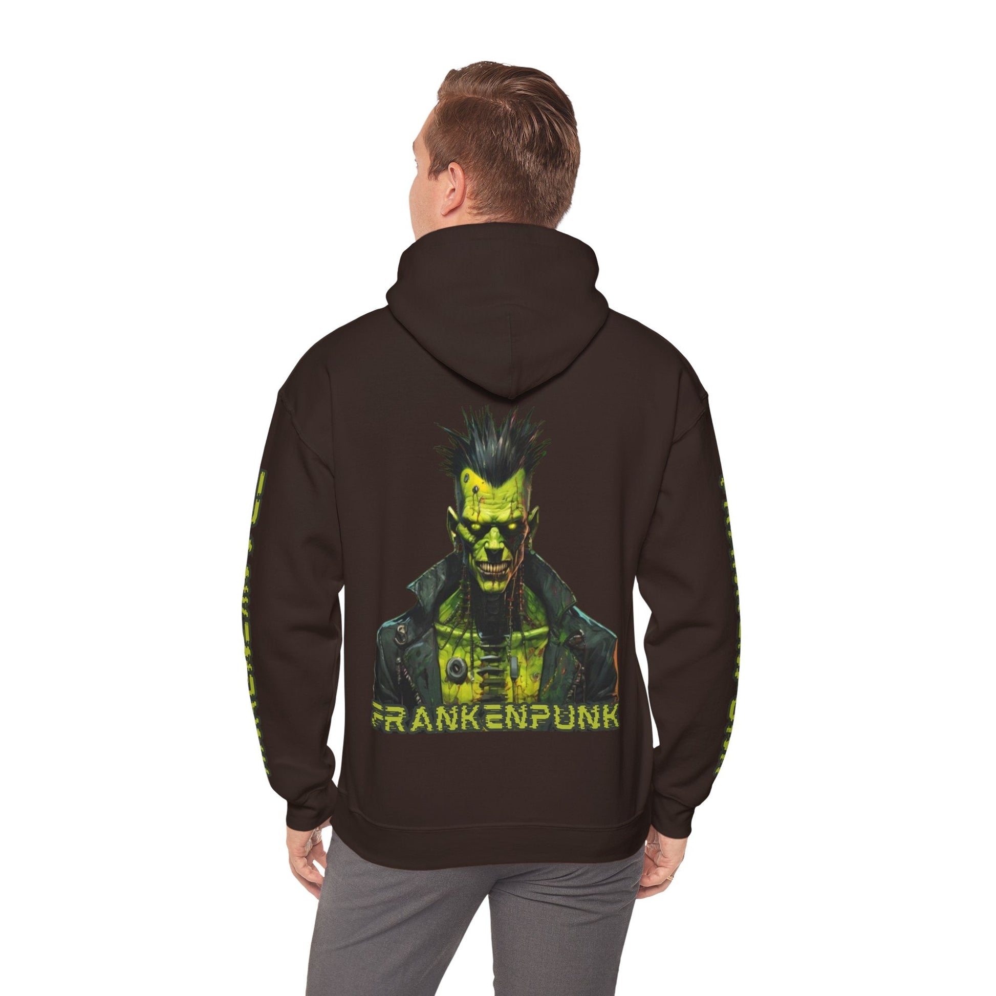 Frankenpunk Hoodie Unisex Hooded Sweatshirt by cypherpunkgear – cypherpunkgear.com | Cypherpunk Merch