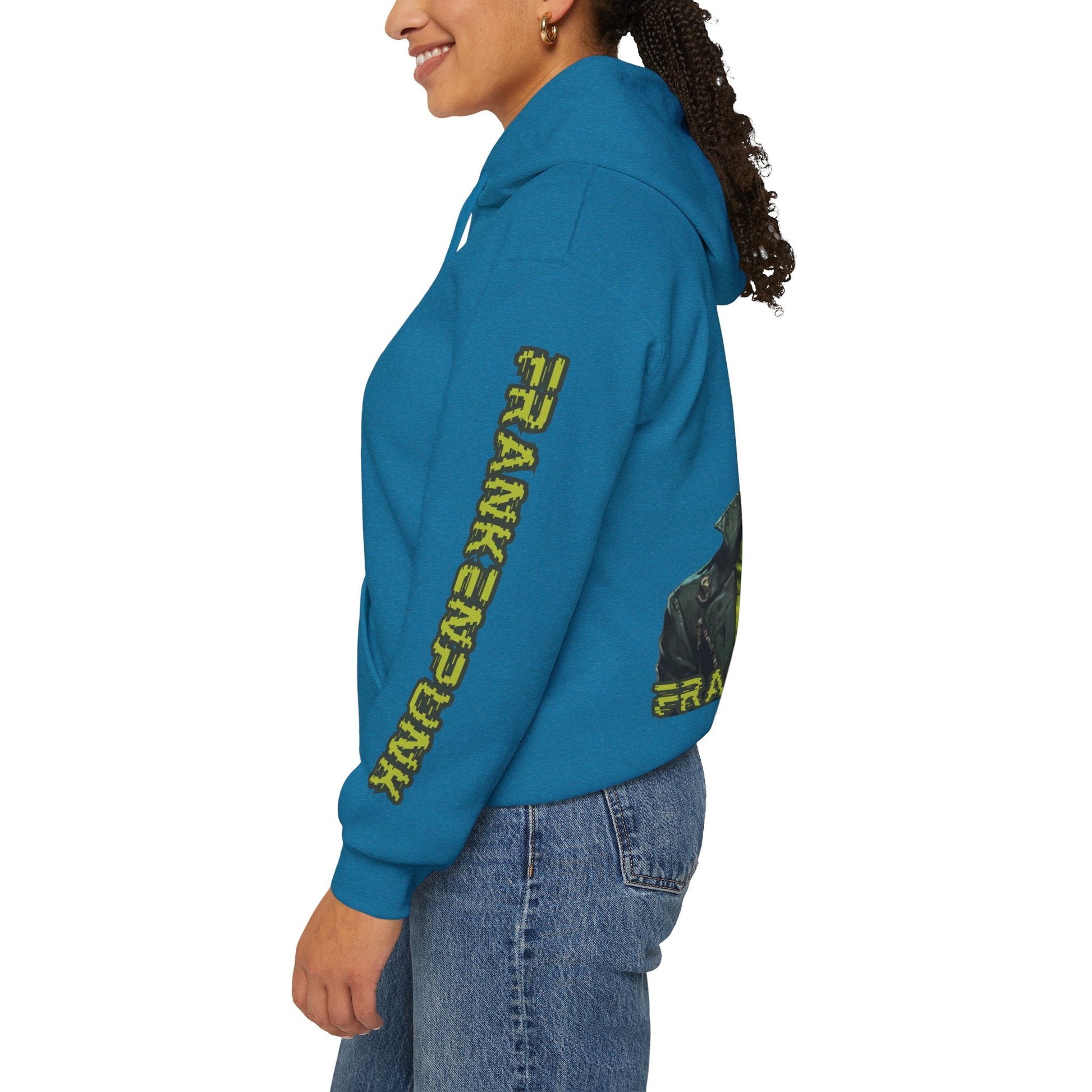 Frankenpunk Hoodie Unisex Hooded Sweatshirt by cypherpunkgear – cypherpunkgear.com | Cypherpunk Merch