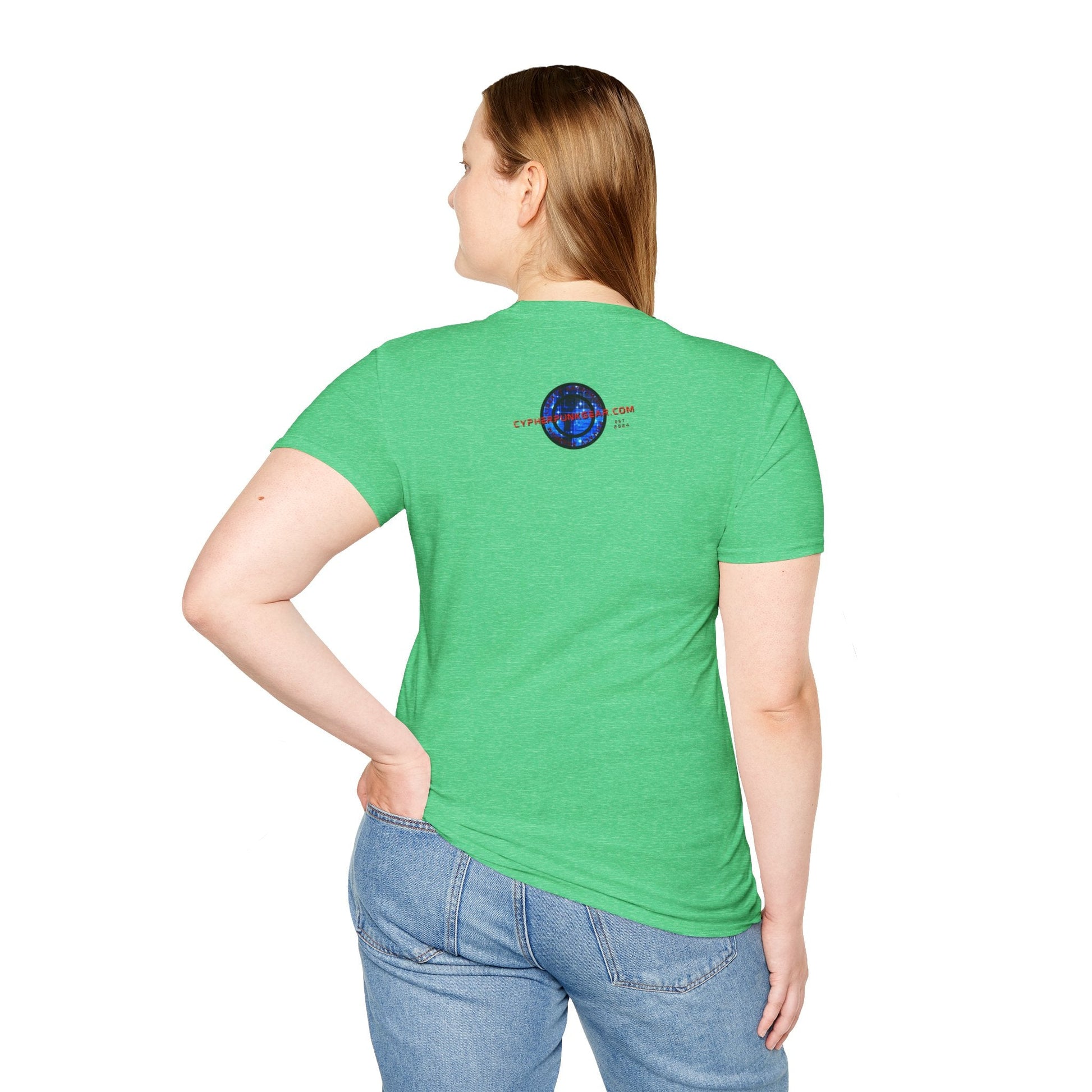 Frankenpunk w/logo Unisex T-Shirt by cypherpunkgear – cypherpunkgear.com | Cypherpunk Merch