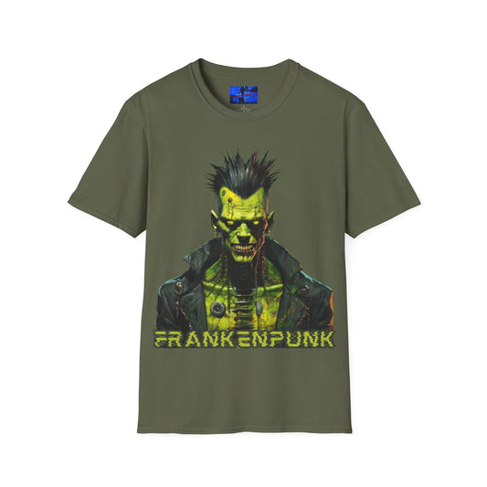 Frankenpunk w/logo Unisex T-Shirt by cypherpunkgear – cypherpunkgear.com | Cypherpunk Merch