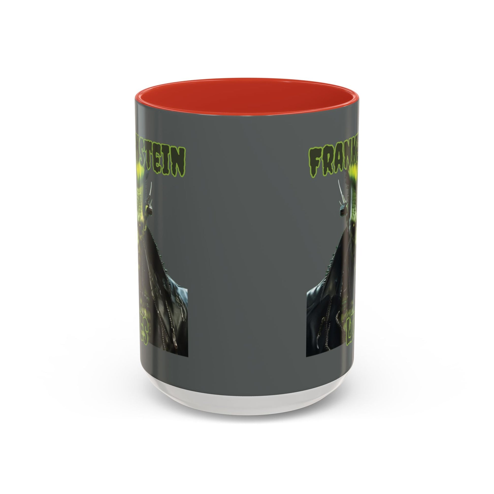 Frankenstein Lives Accent Mug by cypherpunkgear – cypherpunkgear.com | Cypherpunk Merch