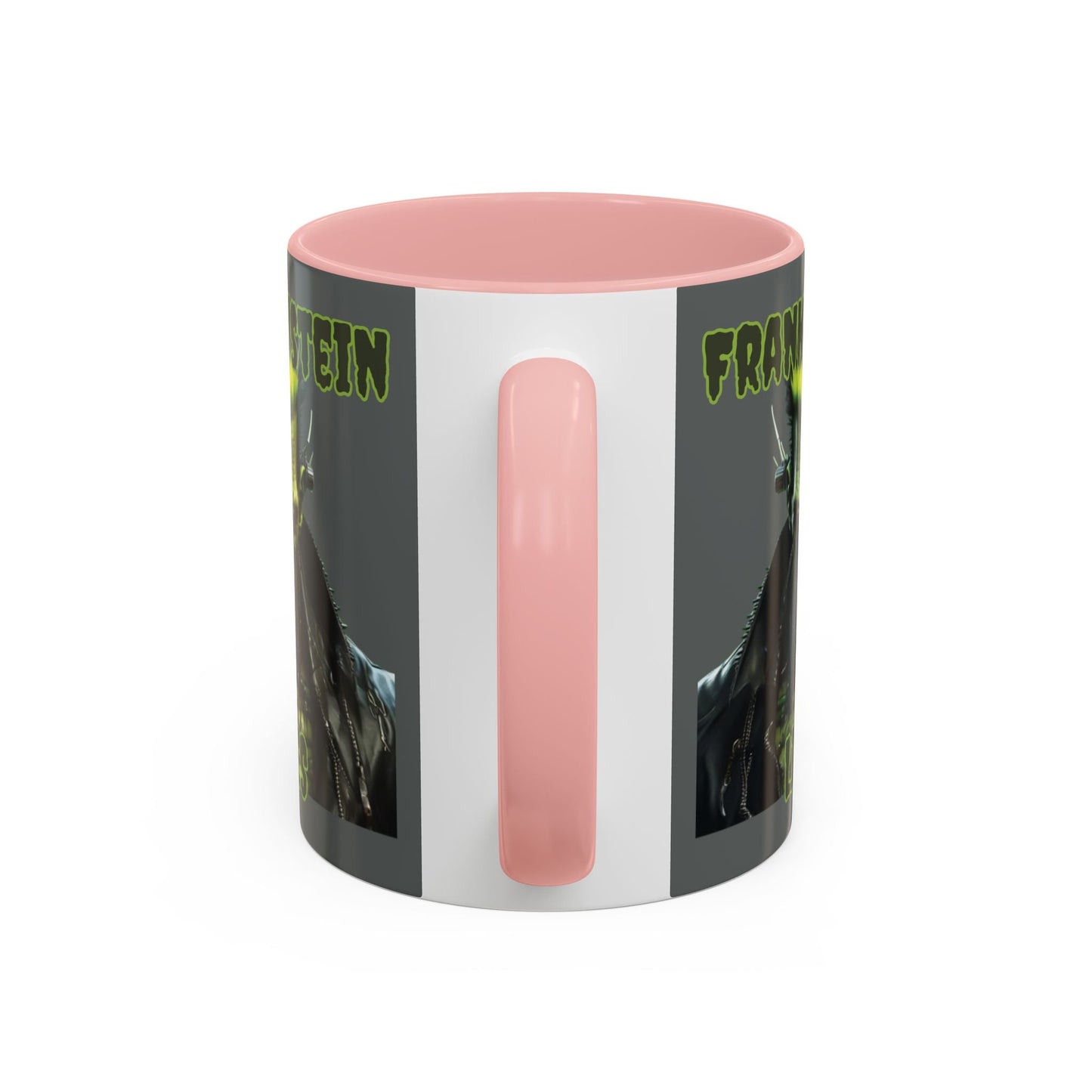 Frankenstein Lives Accent Mug by cypherpunkgear – cypherpunkgear.com | Cypherpunk Merch