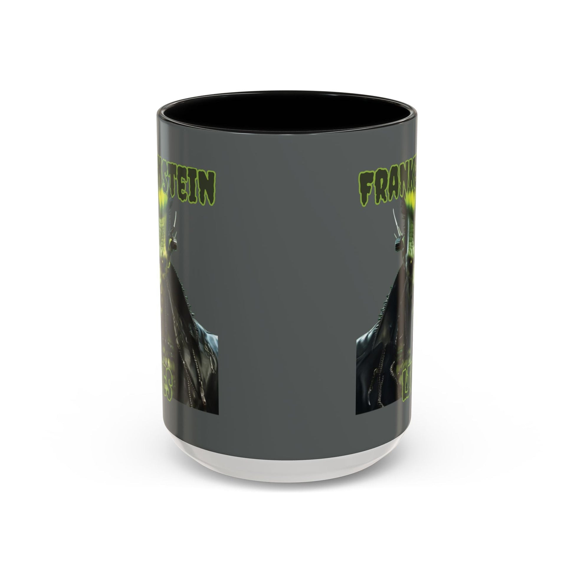 Frankenstein Lives Accent Mug by cypherpunkgear – cypherpunkgear.com | Cypherpunk Merch