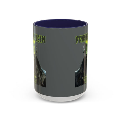 Frankenstein Lives Accent Mug by cypherpunkgear – cypherpunkgear.com | Cypherpunk Merch