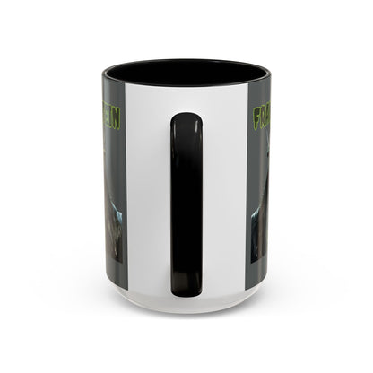 Frankenstein Lives Accent Mug by cypherpunkgear – cypherpunkgear.com | Cypherpunk Merch