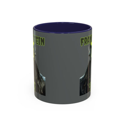 Frankenstein Lives Accent Mug by cypherpunkgear – cypherpunkgear.com | Cypherpunk Merch