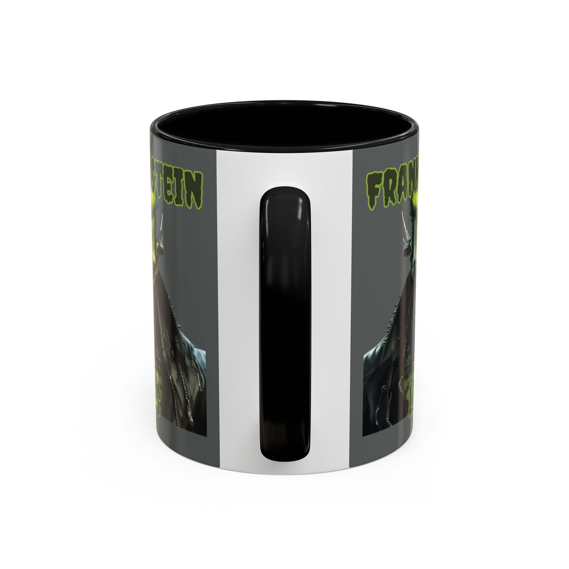 Frankenstein Lives Accent Mug by cypherpunkgear – cypherpunkgear.com | Cypherpunk Merch
