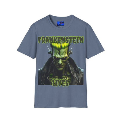 Frankenstein Lives DKcolors Unisex T-Shirt by cypherpunkgear – cypherpunkgear.com | Cypherpunk Merch