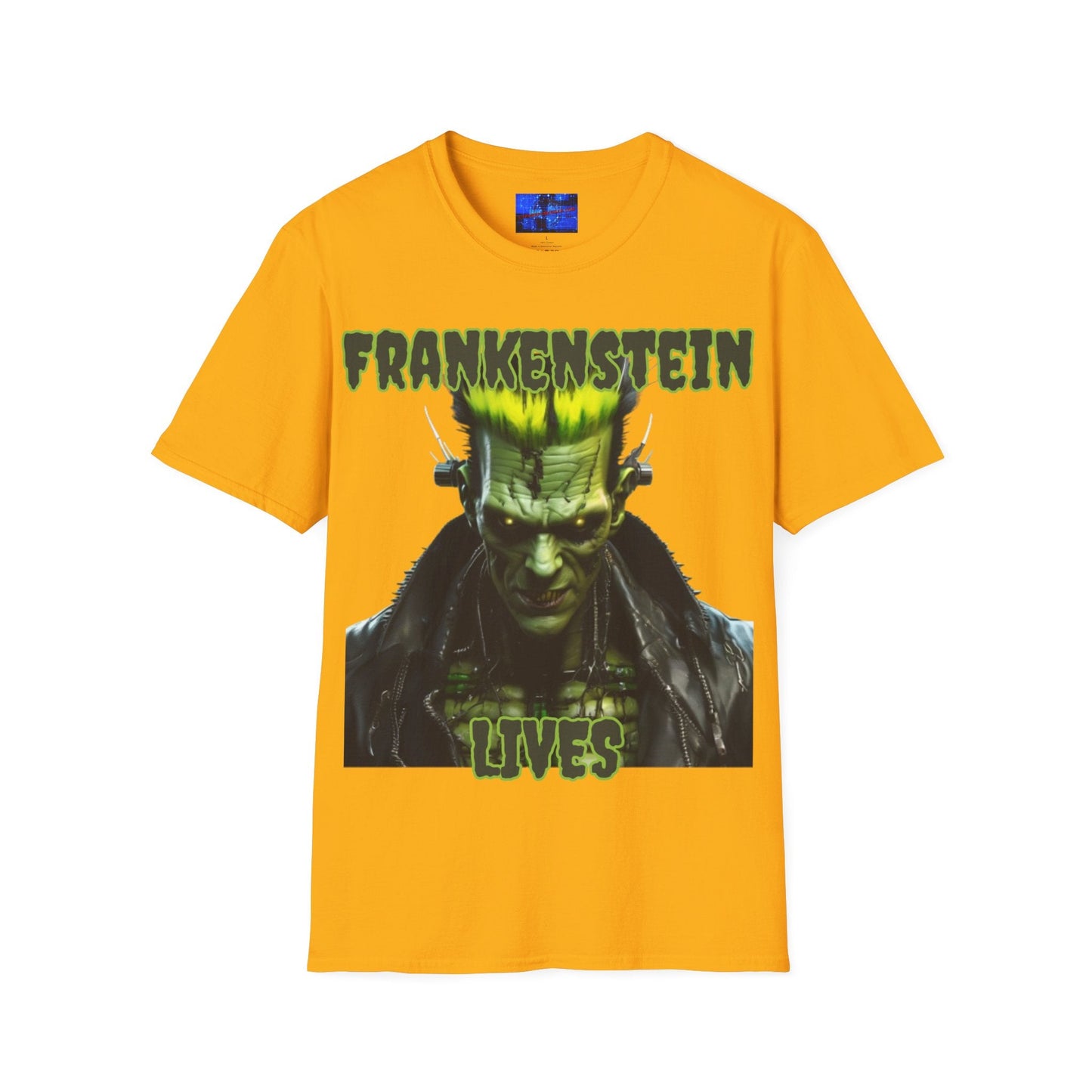 Frankenstein Lives LTcolors Unisex T-Shirt by cypherpunkgear – cypherpunkgear.com | Cypherpunk Merch