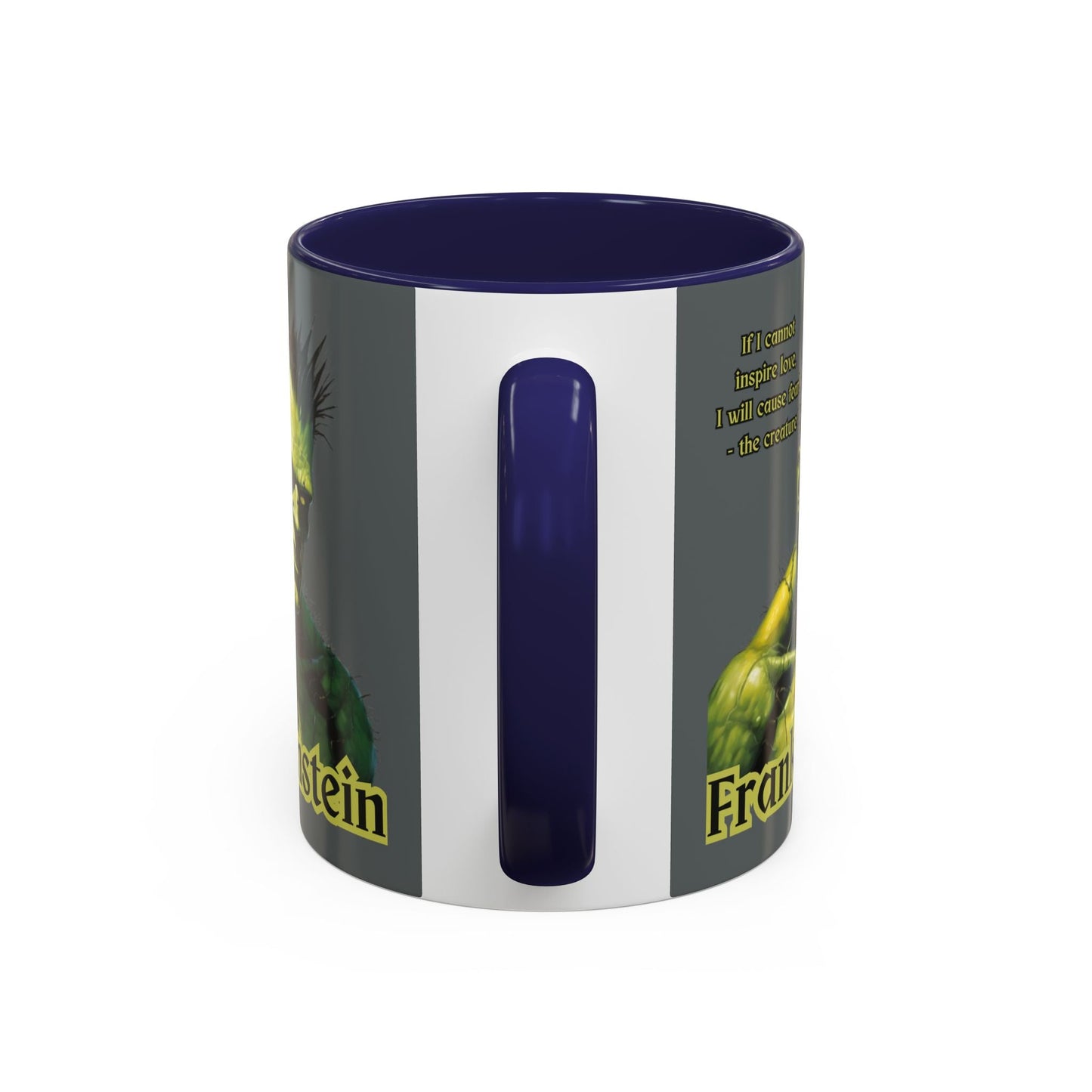 Frankenstein's Creature Accent Mug by cypherpunkgear – cypherpunkgear.com | Cypherpunk Merch