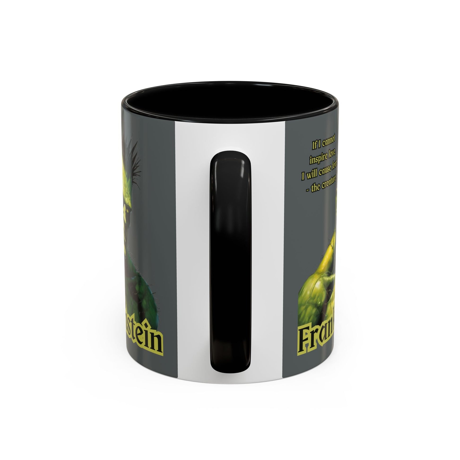 Frankenstein's Creature Accent Mug by cypherpunkgear – cypherpunkgear.com | Cypherpunk Merch