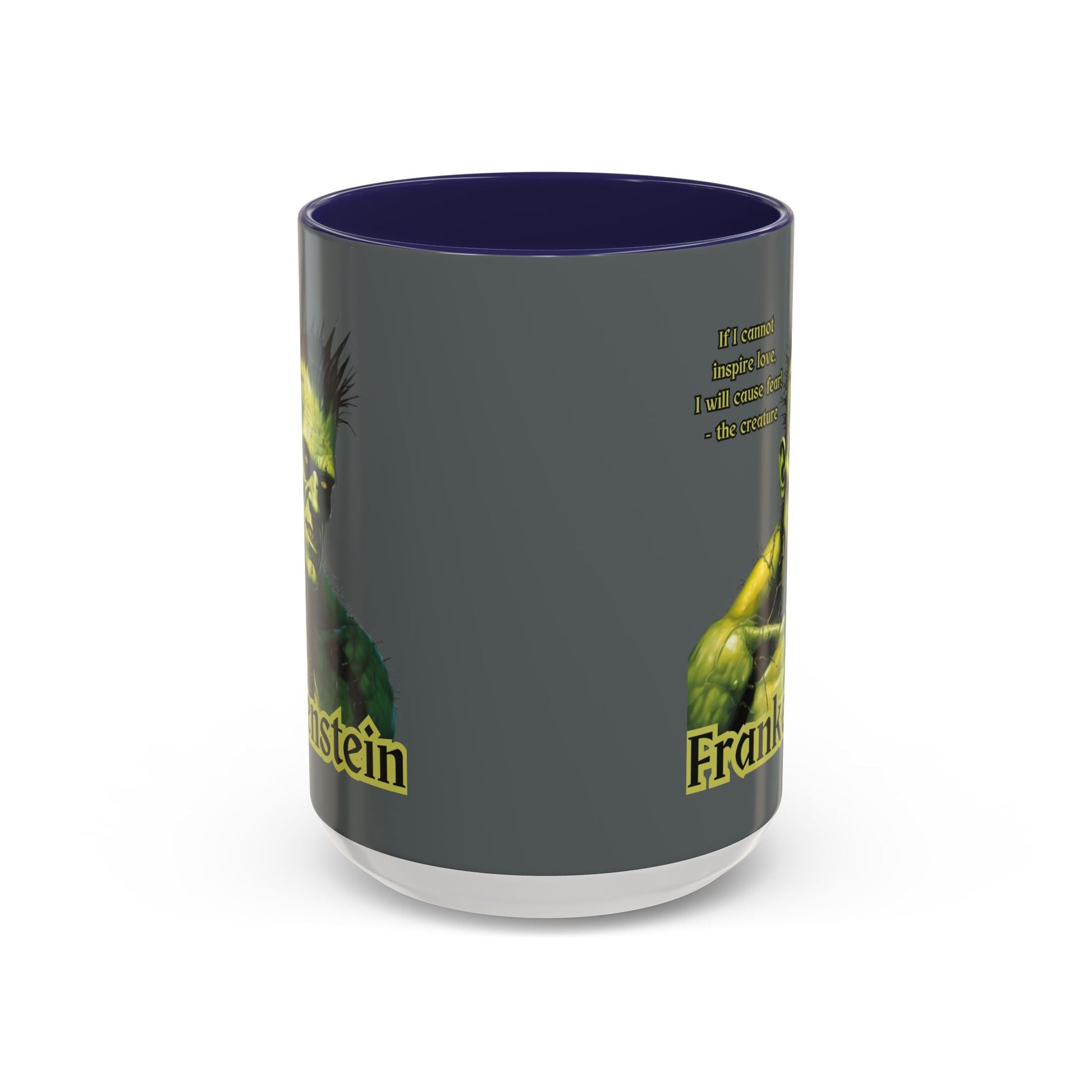 Frankenstein's Creature Accent Mug by cypherpunkgear – cypherpunkgear.com | Cypherpunk Merch