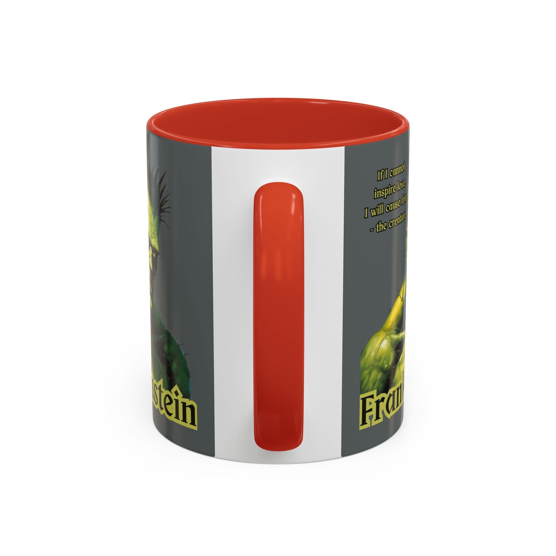 Frankenstein's Creature Accent Mug by cypherpunkgear – cypherpunkgear.com | Cypherpunk Merch