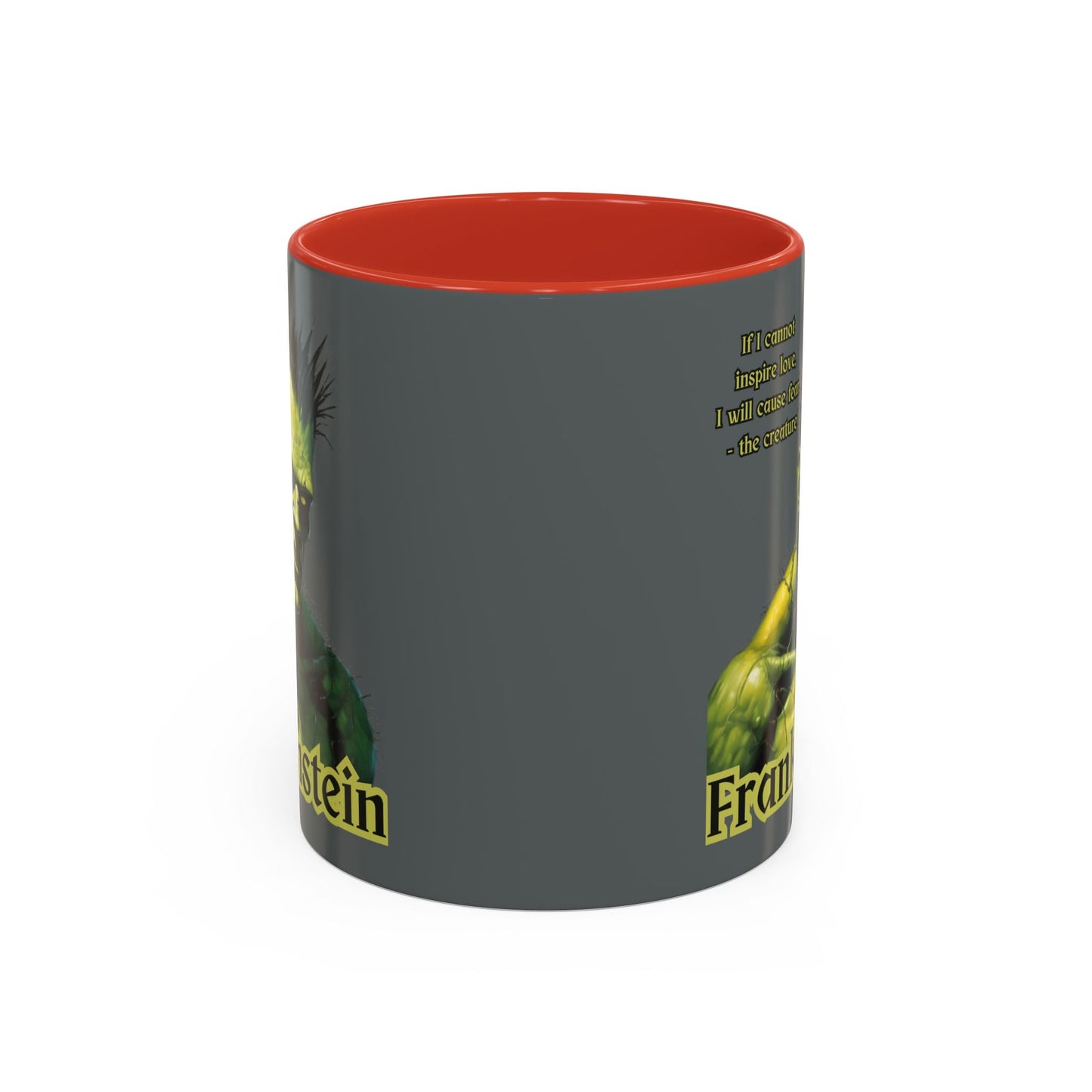 Frankenstein's Creature Accent Mug by cypherpunkgear – cypherpunkgear.com | Cypherpunk Merch