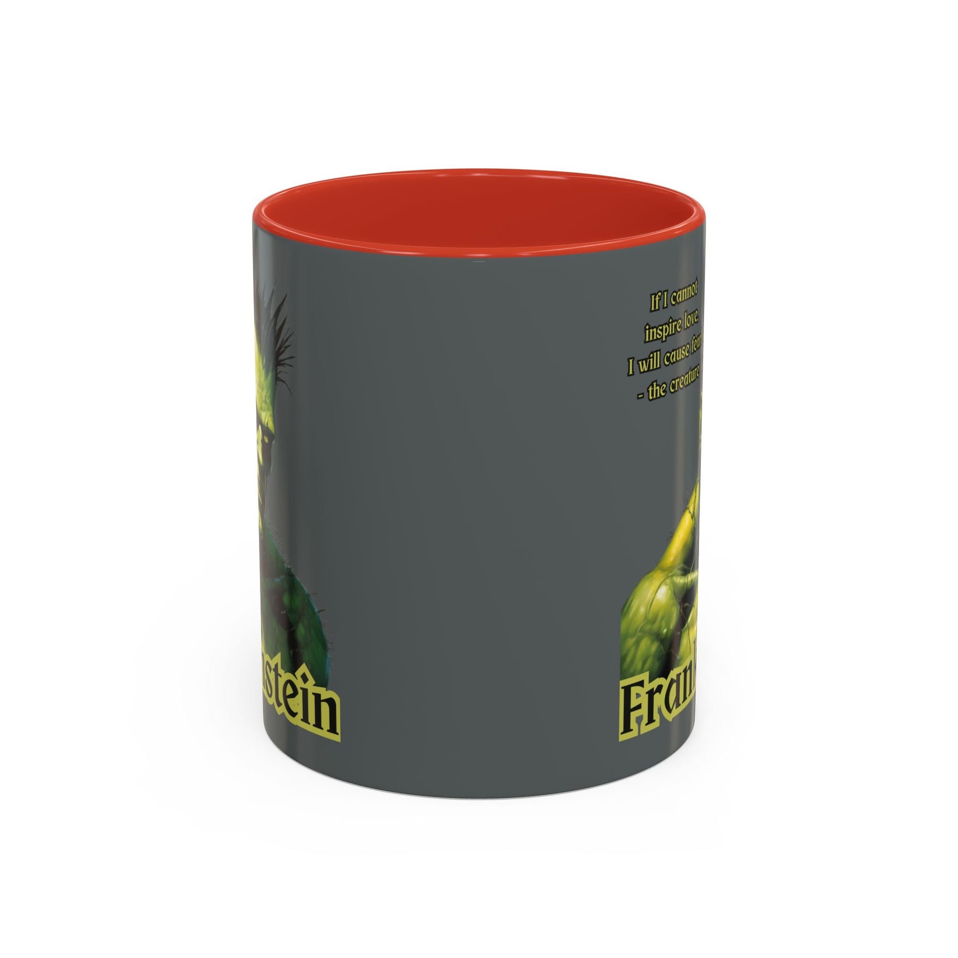 Frankenstein's Creature Accent Mug by cypherpunkgear – cypherpunkgear.com | Cypherpunk Merch