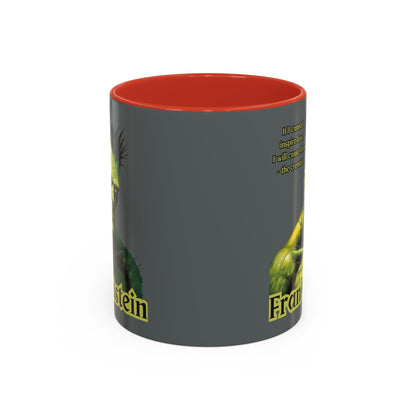 Frankenstein's Creature Accent Mug by cypherpunkgear – cypherpunkgear.com | Cypherpunk Merch