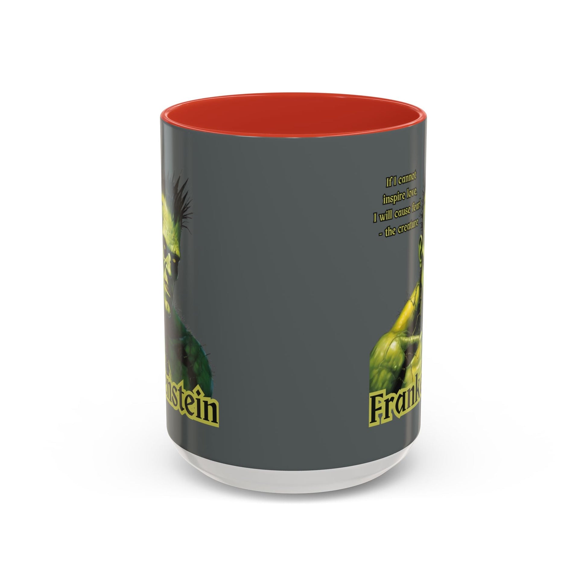 Frankenstein's Creature Accent Mug by cypherpunkgear – cypherpunkgear.com | Cypherpunk Merch