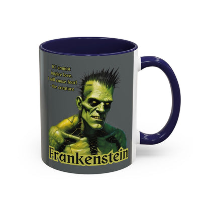 Frankenstein's Creature Accent Mug by cypherpunkgear – cypherpunkgear.com | Cypherpunk Merch