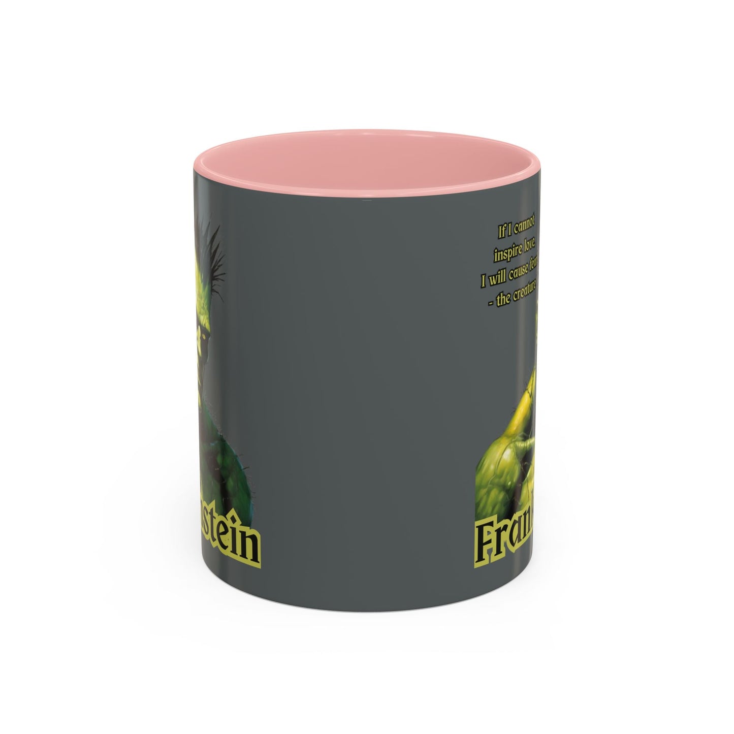 Frankenstein's Creature Accent Mug by cypherpunkgear – cypherpunkgear.com | Cypherpunk Merch