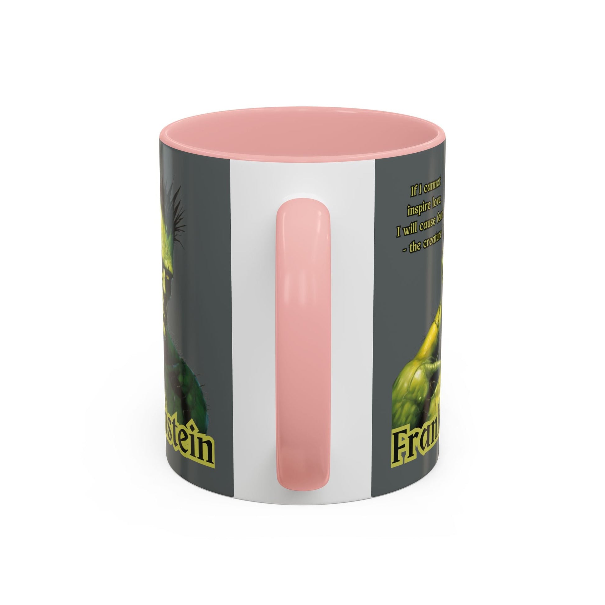 Frankenstein's Creature Accent Mug by cypherpunkgear – cypherpunkgear.com | Cypherpunk Merch