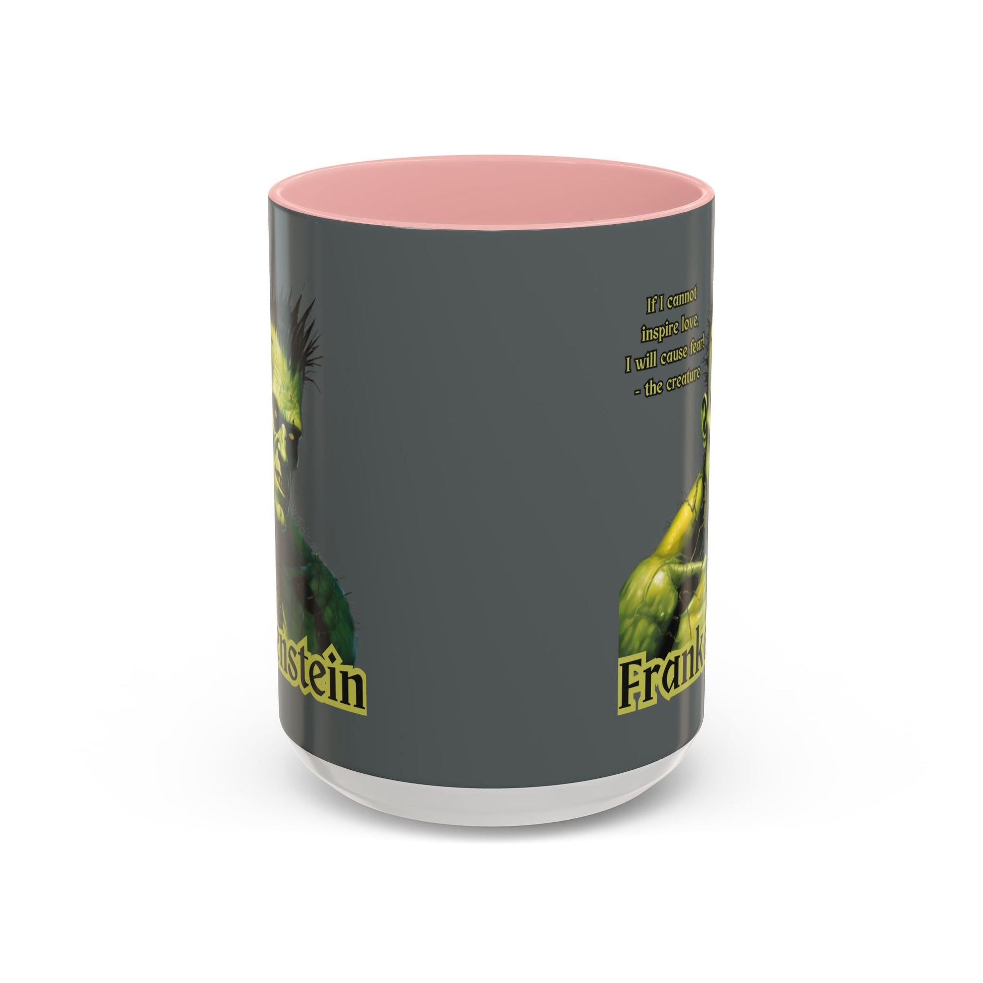 Frankenstein's Creature Accent Mug by cypherpunkgear – cypherpunkgear.com | Cypherpunk Merch
