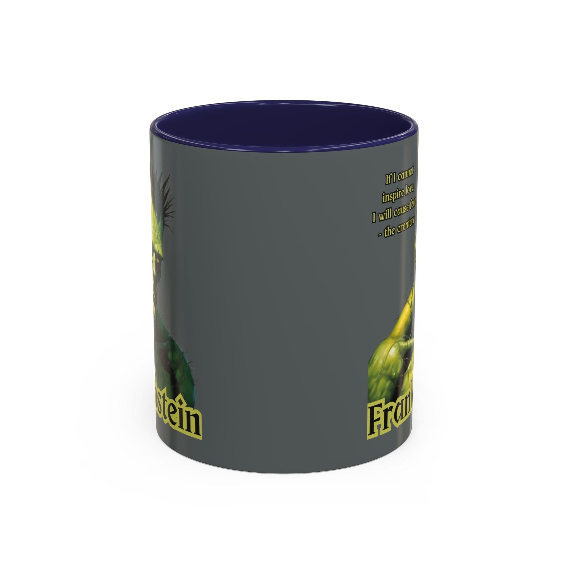 Frankenstein's Creature Accent Mug by cypherpunkgear – cypherpunkgear.com | Cypherpunk Merch