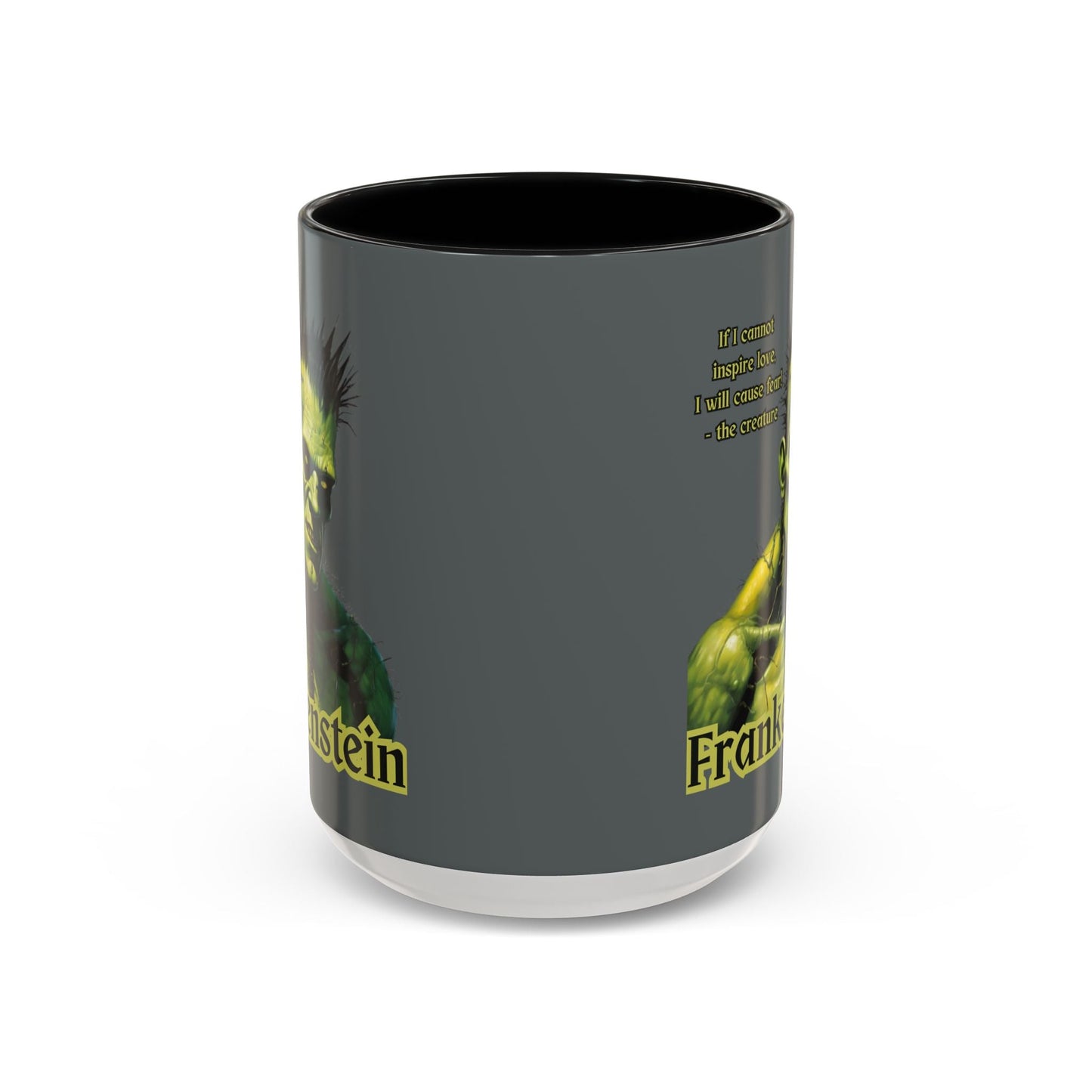 Frankenstein's Creature Accent Mug by cypherpunkgear – cypherpunkgear.com | Cypherpunk Merch