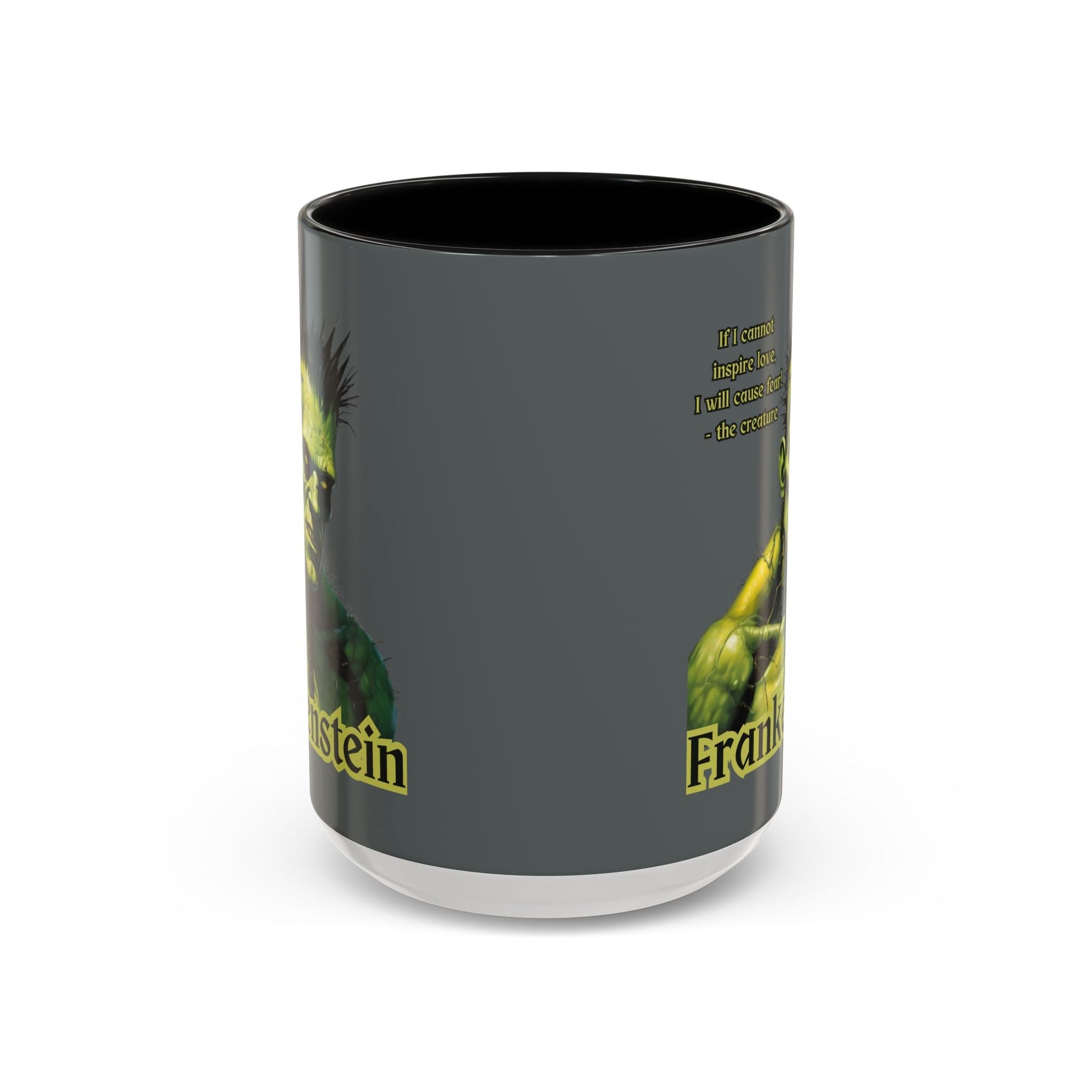 Frankenstein's Creature Accent Mug by cypherpunkgear – cypherpunkgear.com | Cypherpunk Merch