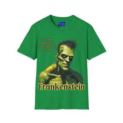 Frankenstein's Creature DKcolors Unisex T-Shirt by cypherpunkgear – cypherpunkgear.com | Cypherpunk Merch