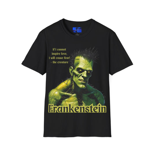 Frankenstein's Creature DKcolors Unisex T-Shirt by cypherpunkgear – cypherpunkgear.com | Cypherpunk Merch